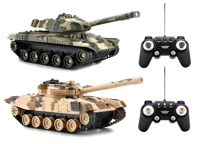 Battle Tanks R/C -2 Pack
