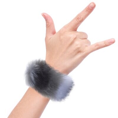 Watchitude Slap Bracelet Fuzz'd x Watchitude - Zebra Stripes