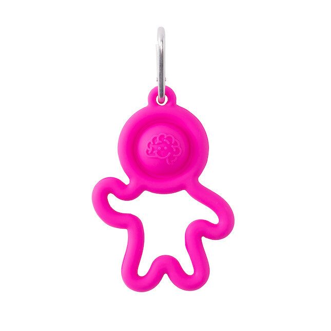 Lil Dimpl Keychain - Pink