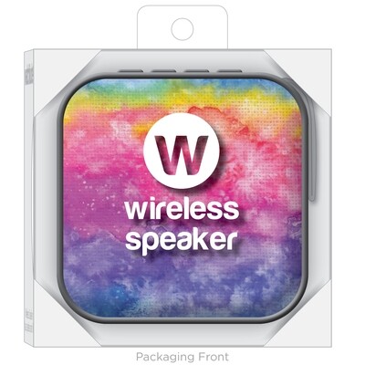 Jamm'd - Bluetooth Speaker - Rainbow Tie Dye