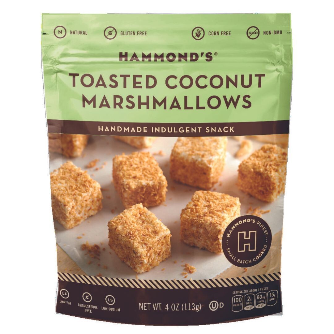 Hammond's Candies Toasted Coconut Marshmallows 4oz
