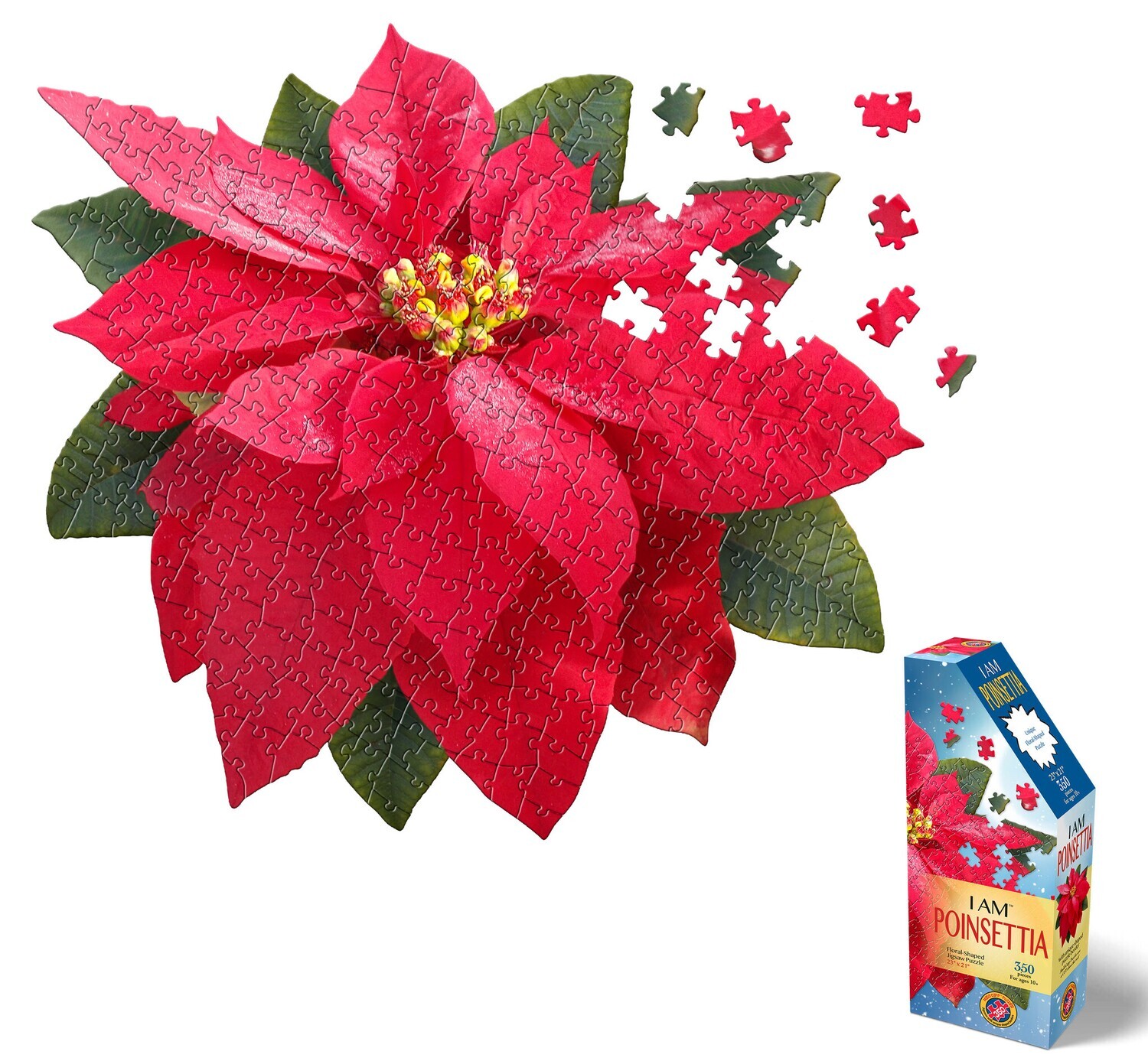 I AM Poinsettia Puzzle - 350 piece