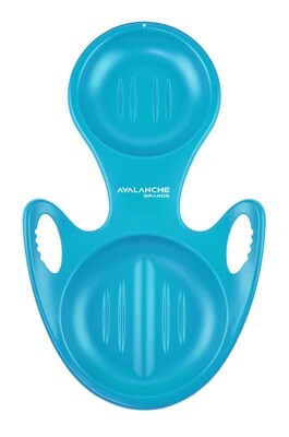 Avalanche Brands Torpedo Snow Sled - Ice Blue