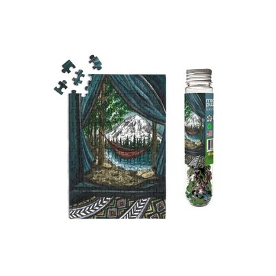 Micro Puzzles Mt. Rainier National Park Outdoor Mini Jigsaw Puzzle