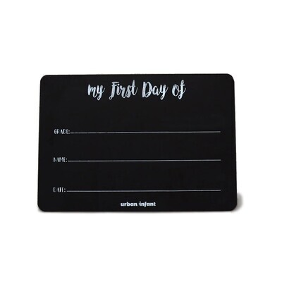 Urban Infant "My First Day" Chalkboard