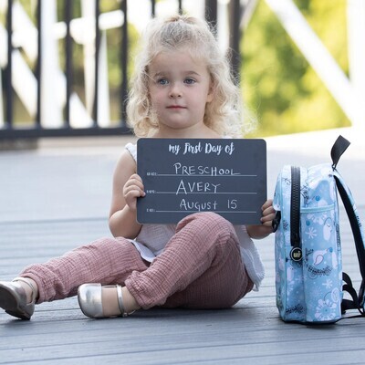 Urban Infant "My First Day" Chalkboard
