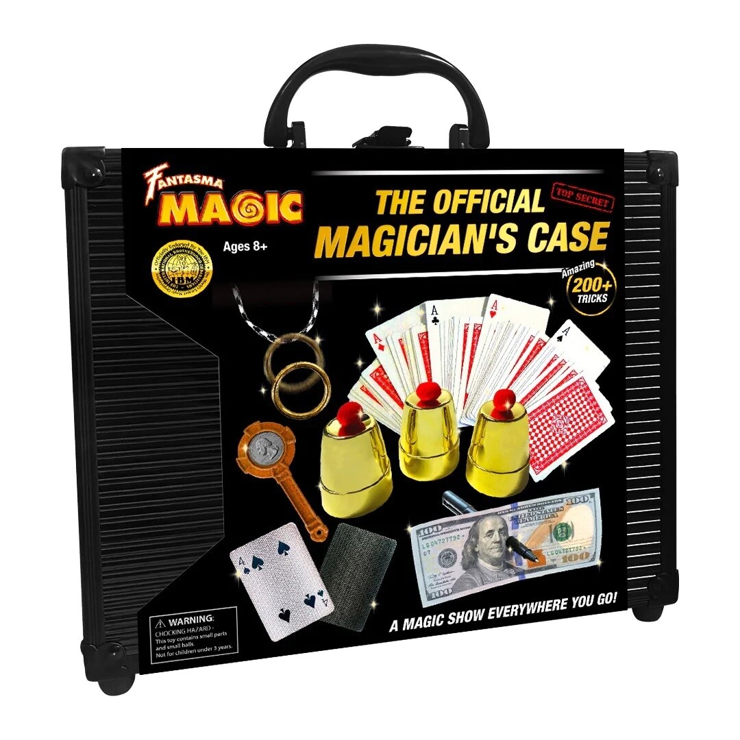 Fantasma Magic The Official Magicians Case - 200+ Tricks