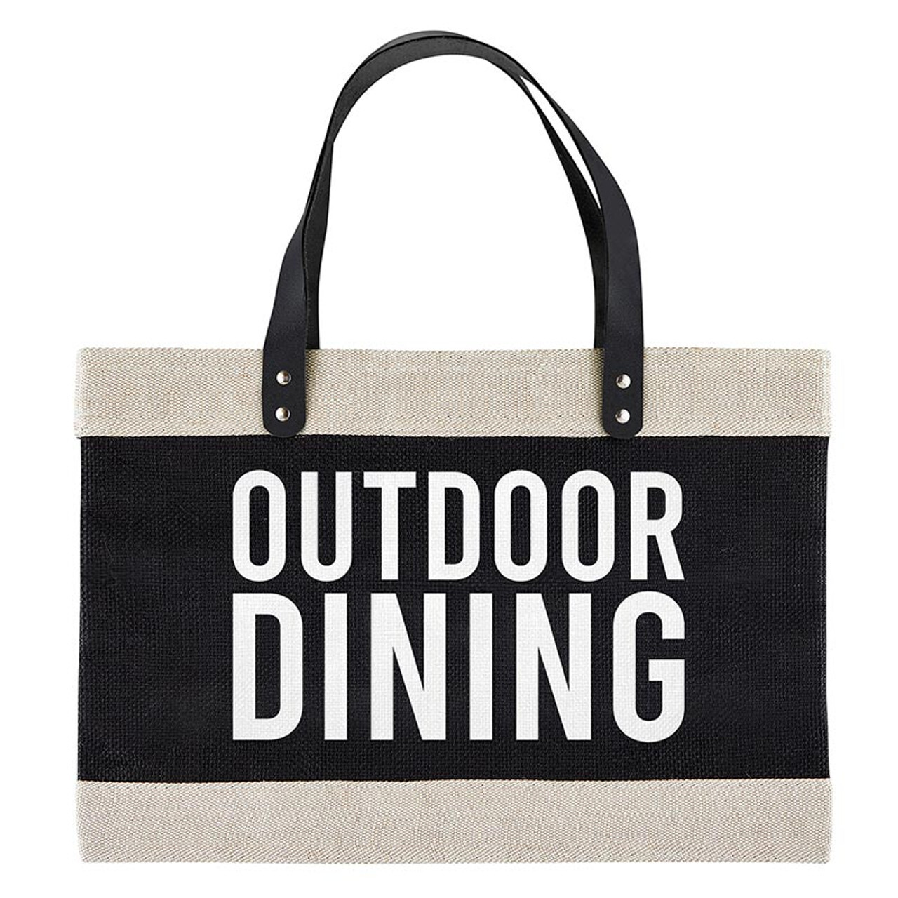 Large Market Tote - Outdoor Dining