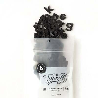 The Type Set CO Lowercase Add-On Pack (140pc) - Inky Black