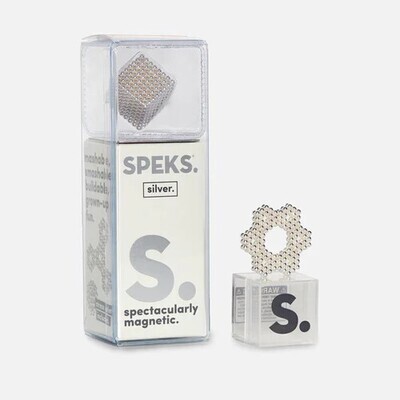 Speks Luxe Series 2.5mm Magnet Balls - Silver