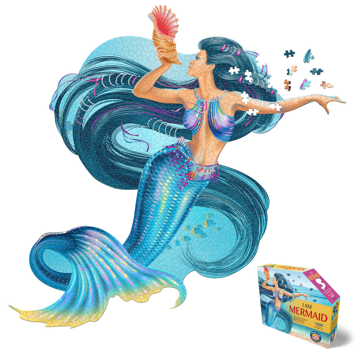 I AM Mermaid Puzzle - 1000 piece