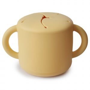 Mushie Silicone Snack Cup - Daffodil