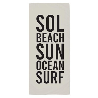 Santa Barbara Design Quick Dry Towel - Sol Beach Sun