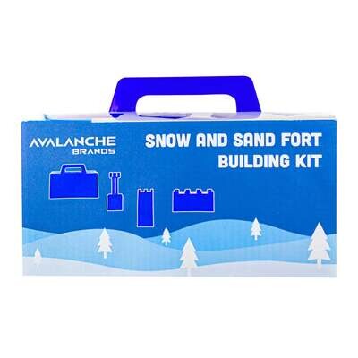 Avalanche Brands Snow and Sand Fort Building Kit - Blue