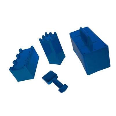Avalanche Brands Snow and Sand Fort Building Kit - Blue