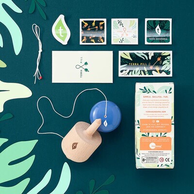 Terra Midsize Pill - Blue