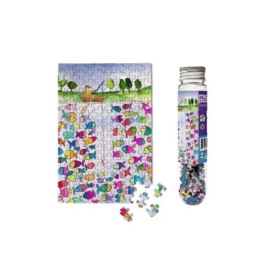 Micro Puzzles Gone Fishing Mini Jigsaw Puzzle