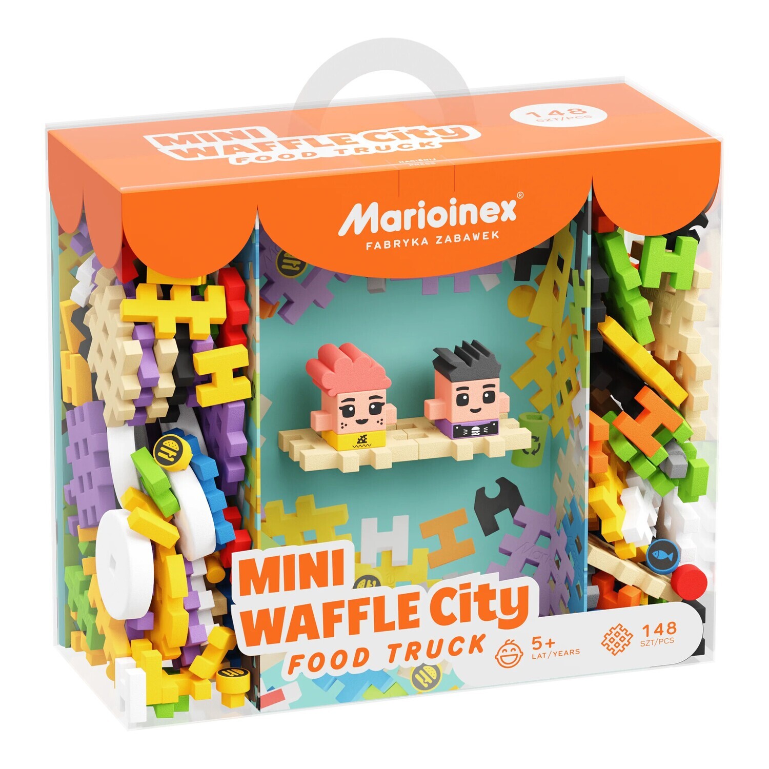 Mini Waffle City - Food Truck - 148 PCS
