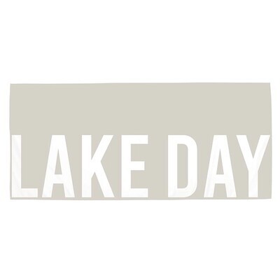 Santa Barbara Design Quick Dry Oversized Beach Towel - Lake Day