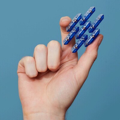 Speks Geode Magnetic Fidget Set - Cobalt Sphere