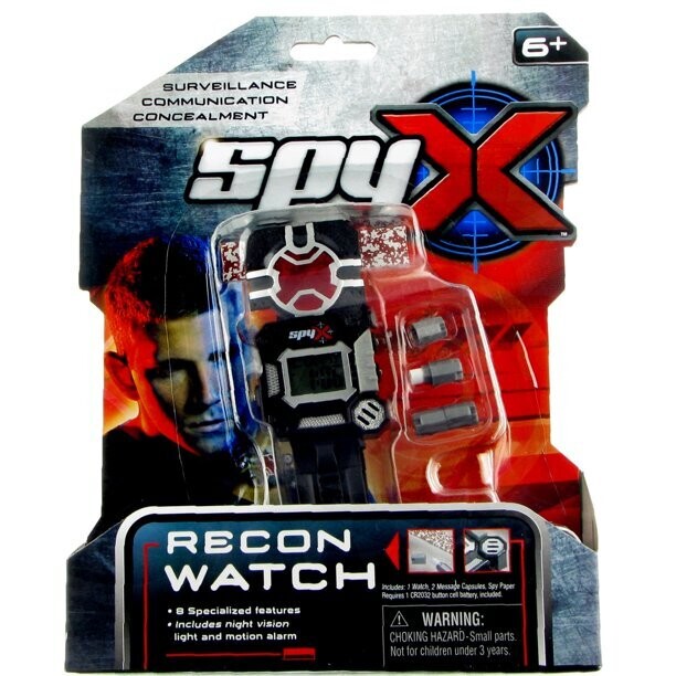 SpyX Spy Recon Watch - 8-IN-1 Multi Functional Spy Watch for Kids