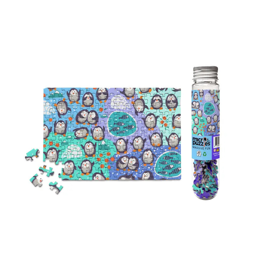 Micro Puzzles Penguins Mini Jigsaw Puzzle