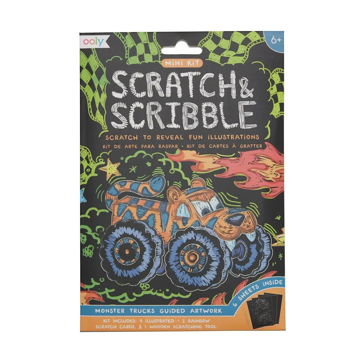 Scratch &amp; Scribble Mini - Monster Truck