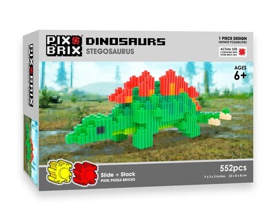 Pix Brix Stegosaurus Dinosaur