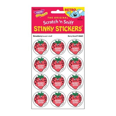 Trend Enterprises Scratch n' Sniff Stinky Stickers - Berry Good