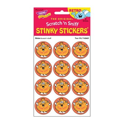 Trend Enterprises Scratch n' Sniff Stinky Stickers - Tear-ific!
