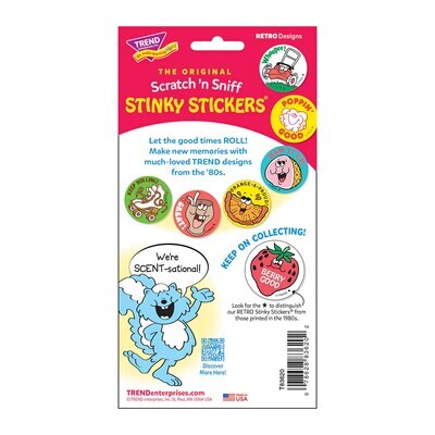 Trend Enterprises Scratch n' Sniff Stinky Stickers - Super Stuff!