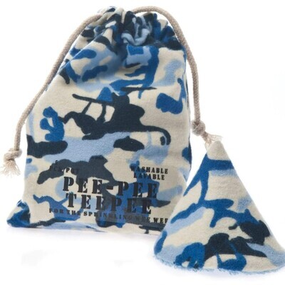 Beba Bean Pee-Pee Teepee - Camo Blue Laundry