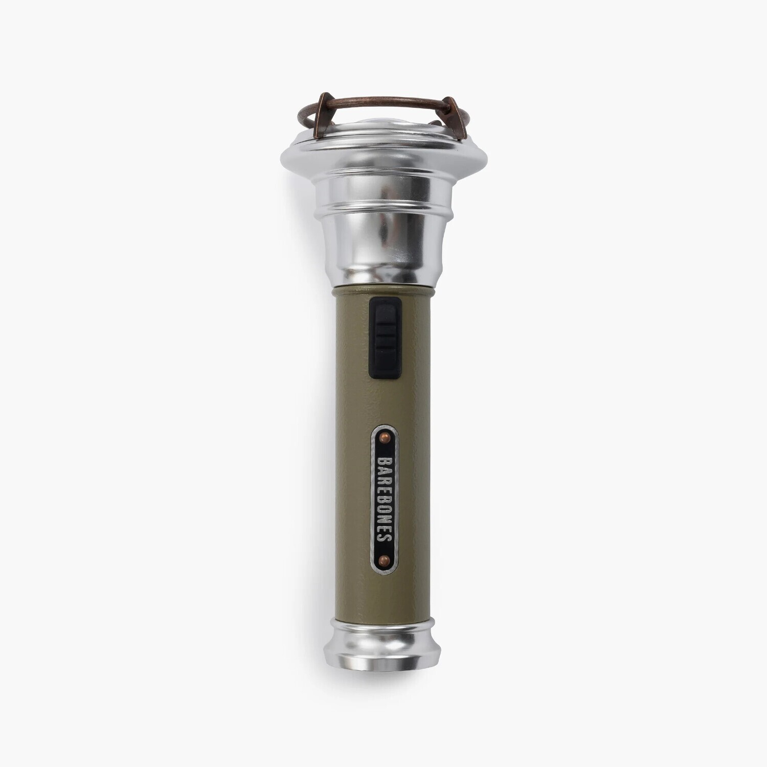 Barebones Vintage Flashlight - Olive Drab