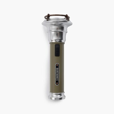 Barebones Vintage Flashlight - Olive Drab