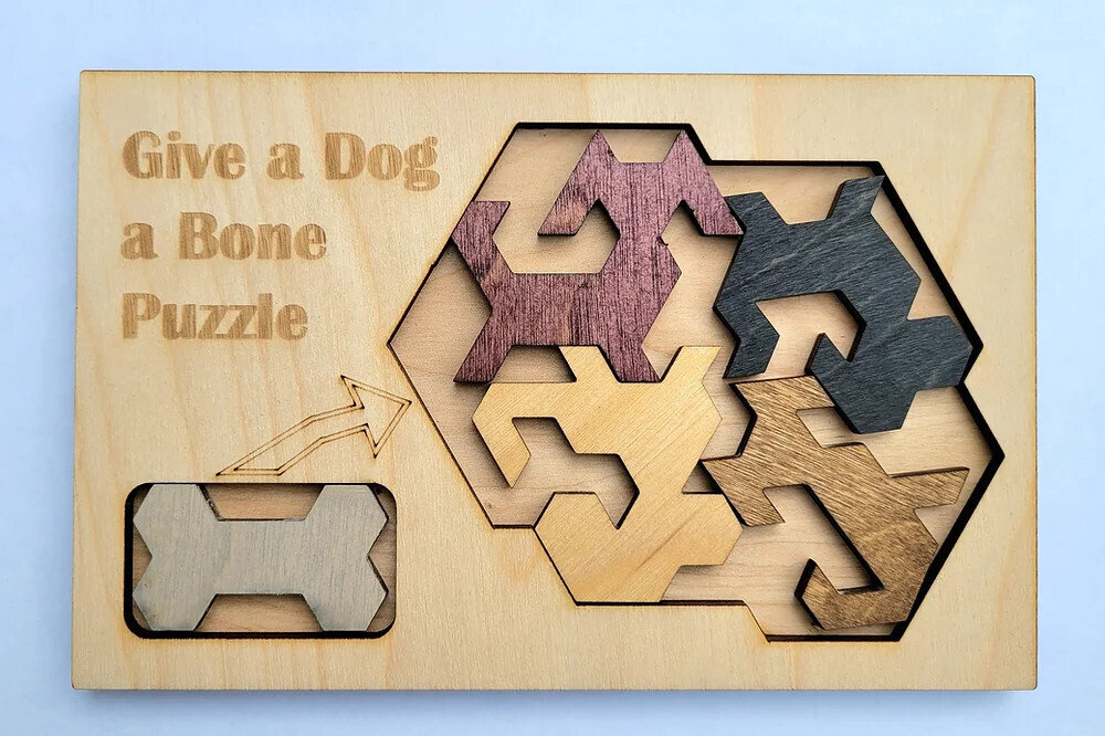 Palmetto Puzzle Works: Give a Dog a Bone Puzzle
