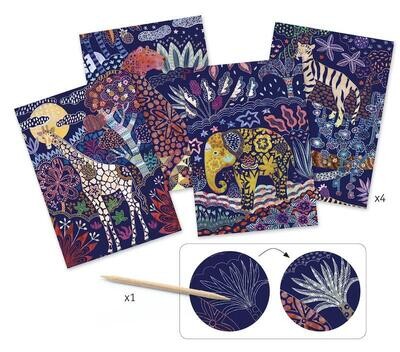Lush Nature Scratch Card Activity Set