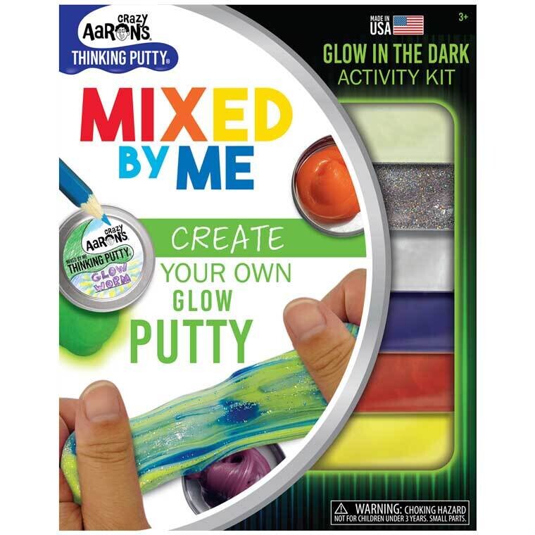 Crazy Aaron's Thinking Putty Mixed by Me Kit - Glow in the Dark