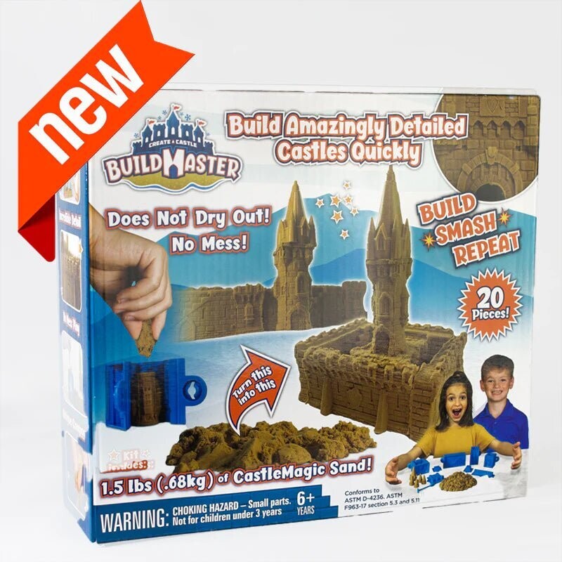 Create A Castle BuildMaster Indoor Activity Starter Kit Sand