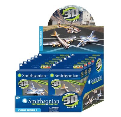 Smithsonian Flight Wind-Up 3D Puzzle - AH-64 Helicopter
