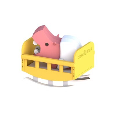 Half Baby - Baby Hippo