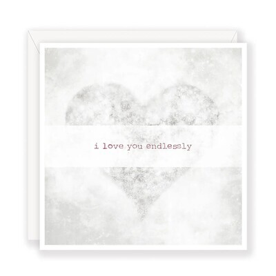 Sweet Gumball Inc 'I Love You Endlessly' Greeting Card