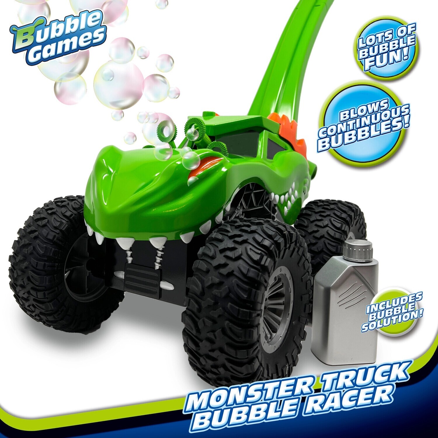 Monster Truck Bubble Racer