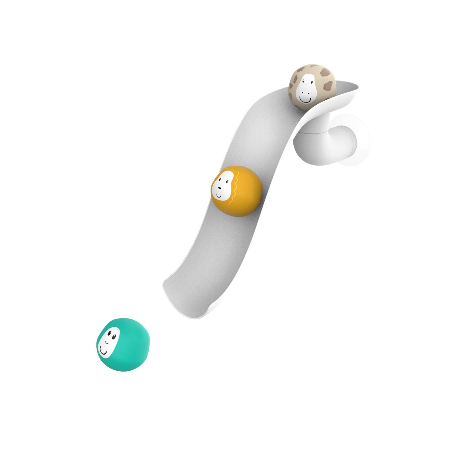 Matchstick Monkey Slide Set - White