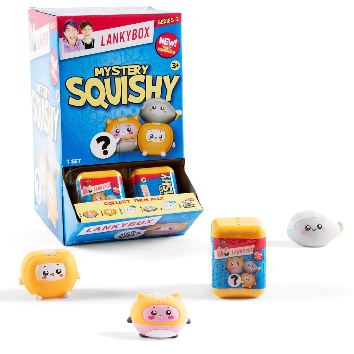 LankyBox Mystery Squishy Figures - Series 4