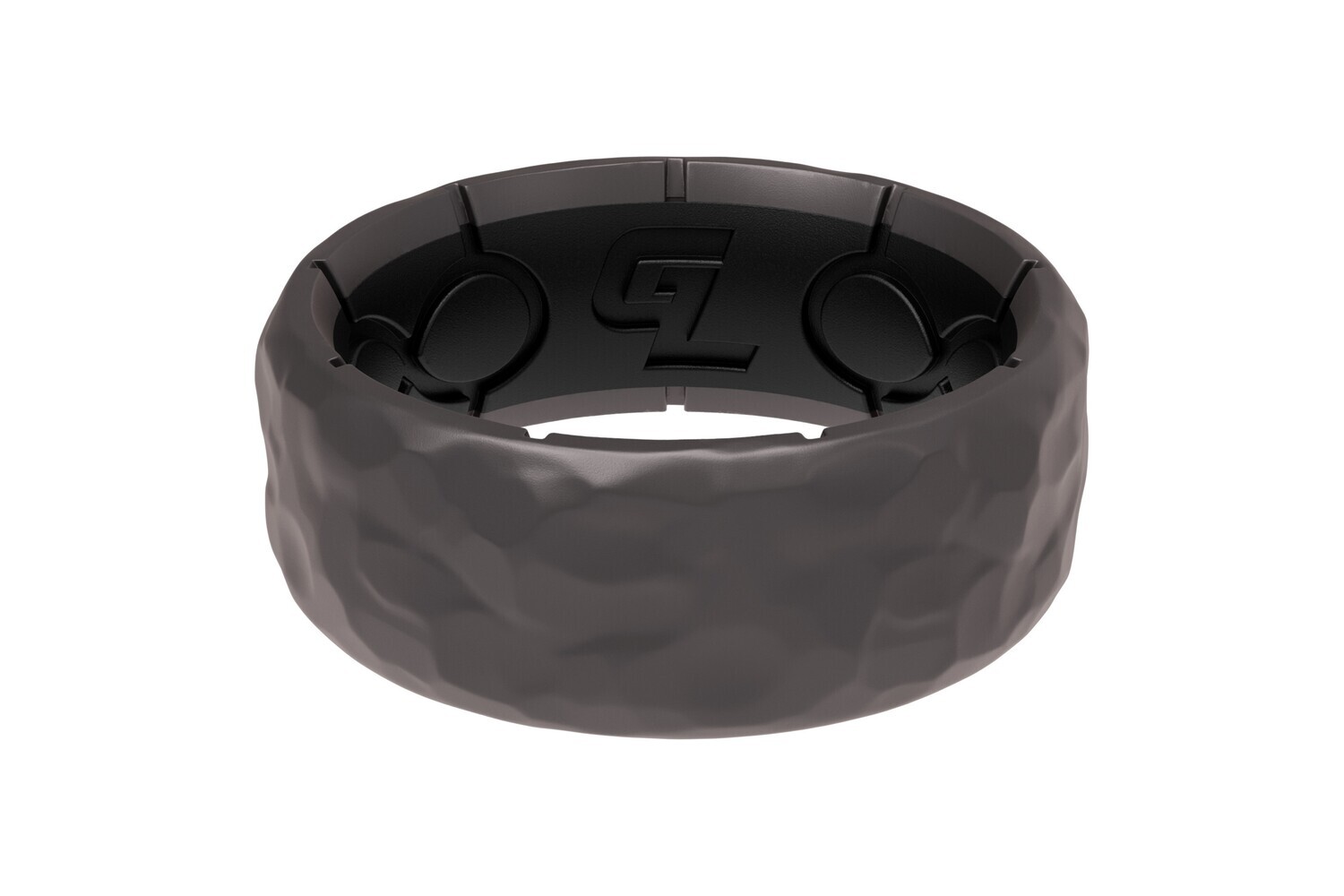 Groove Life Zeus Hammered - Gun Metal Ring