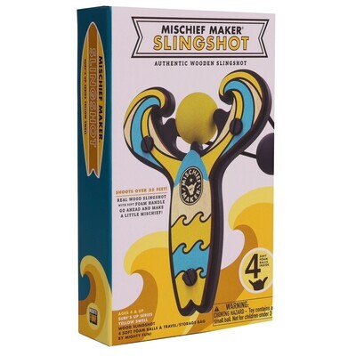 Mighty Fun! Mischief Maker Slingshot - Surf'S Up - Yellow