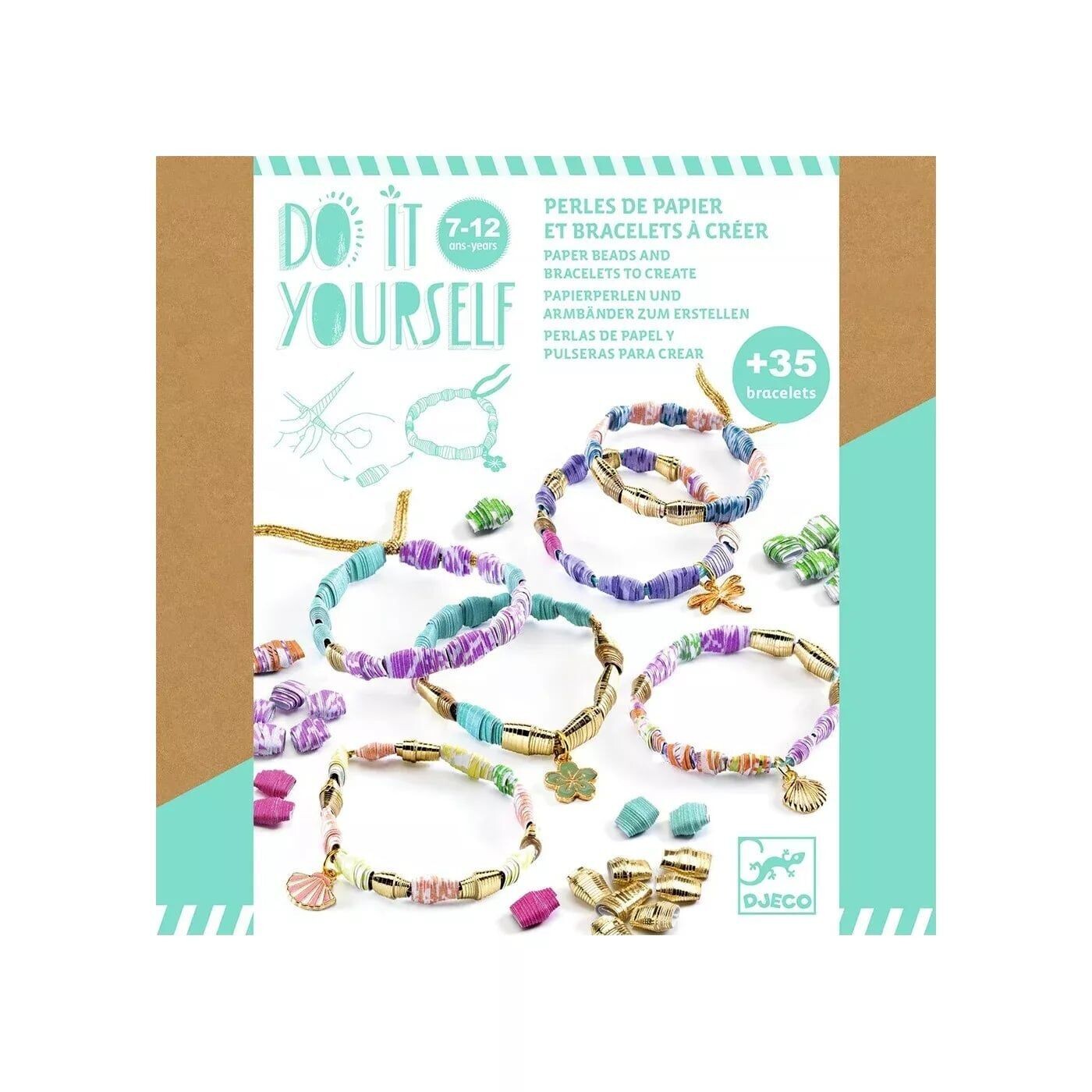 Stylish &amp; Golden Bracelets DIY Craft Kit