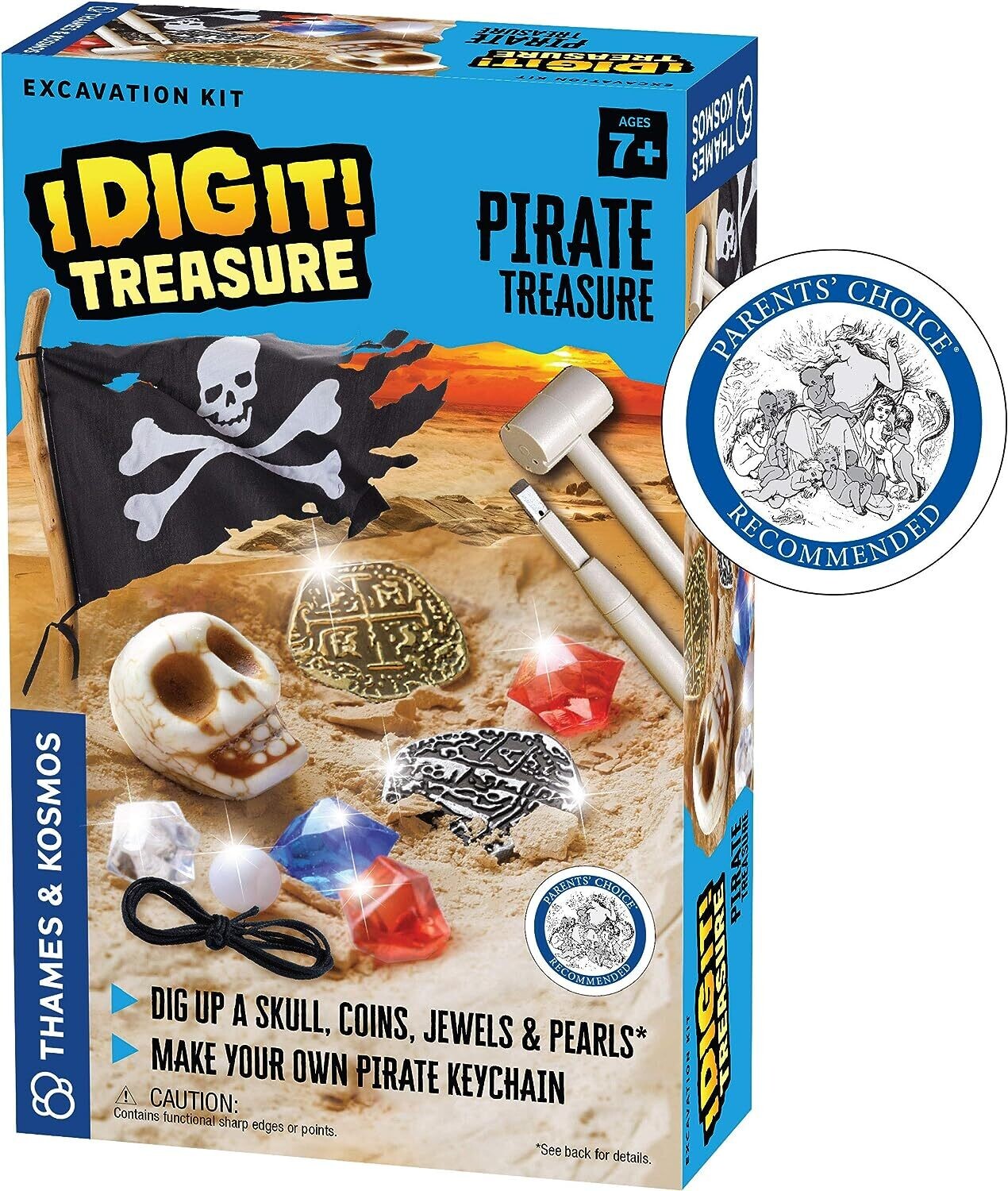 Thames &amp; Kosmos I Dig It! Treasure - Pirate Treasure