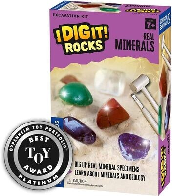 I Dig It! Rocks - Real Minerals Excavation Kit