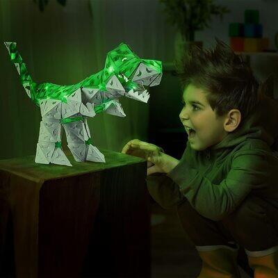 Thames &amp; Kosmos Creatto Dino Planet - Light-Up 3D Puzzle Kit